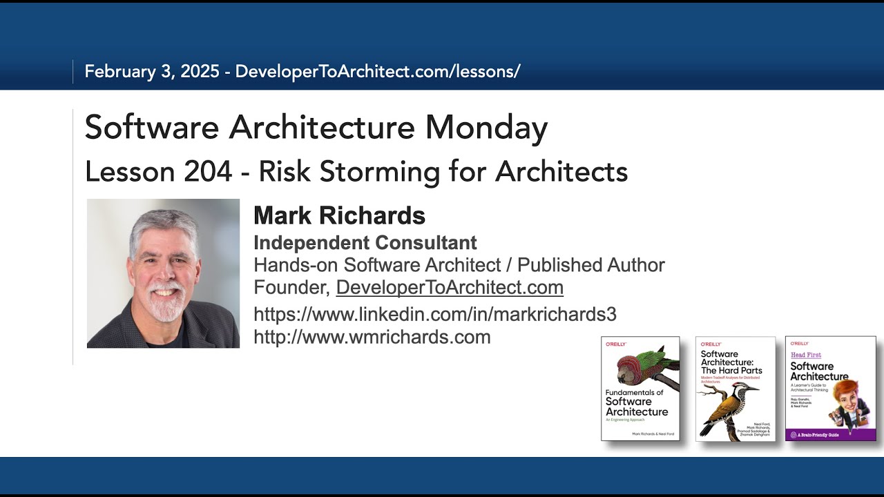 Lesson 204 - Risk Storming For Architects