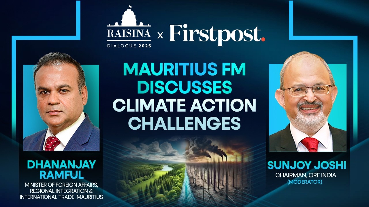 Mauritius Foreign Minister on Tackling the Growing Divide in Global Climate Action | Raisina 2026