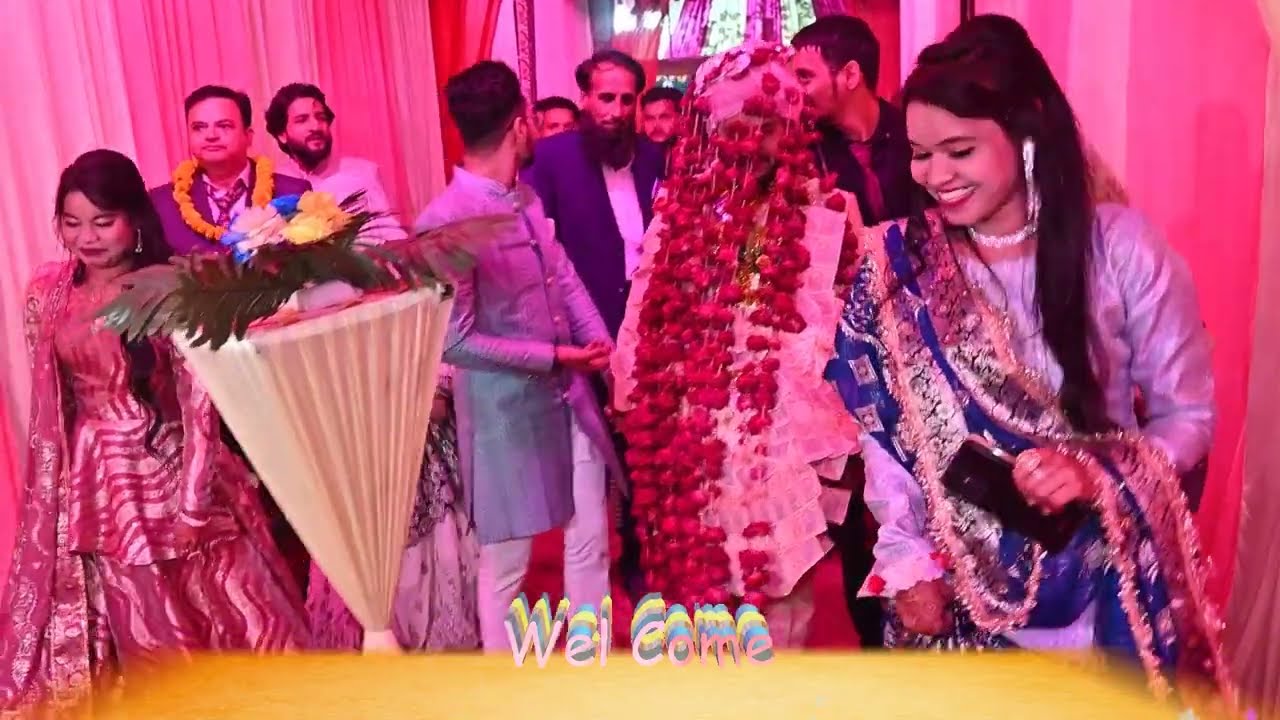 Shifa weds suhail wedding video # muslim wedding 💑 Baraat video part - 1 ....