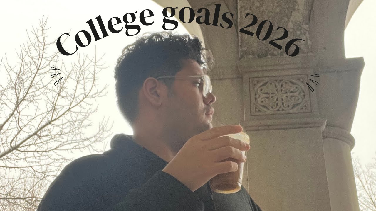 📖 College Goals for 2026: Balancing Academics & Creative Growth! 🎨