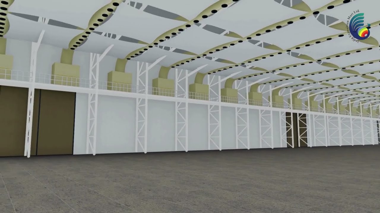 Inside the Grand New Halls of India Expo Centre & Mart