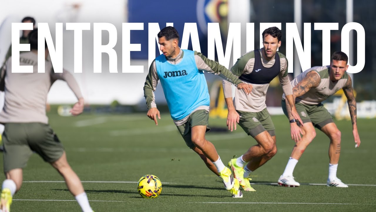 Entrenamiento del Villarreal CF con Alta Intensidad 🔥