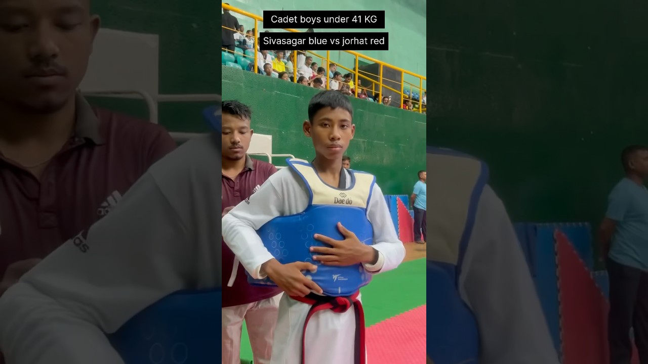 40.th state taekwondo championship 2925 Cadet boy under 41 KG #taekwondo #fight