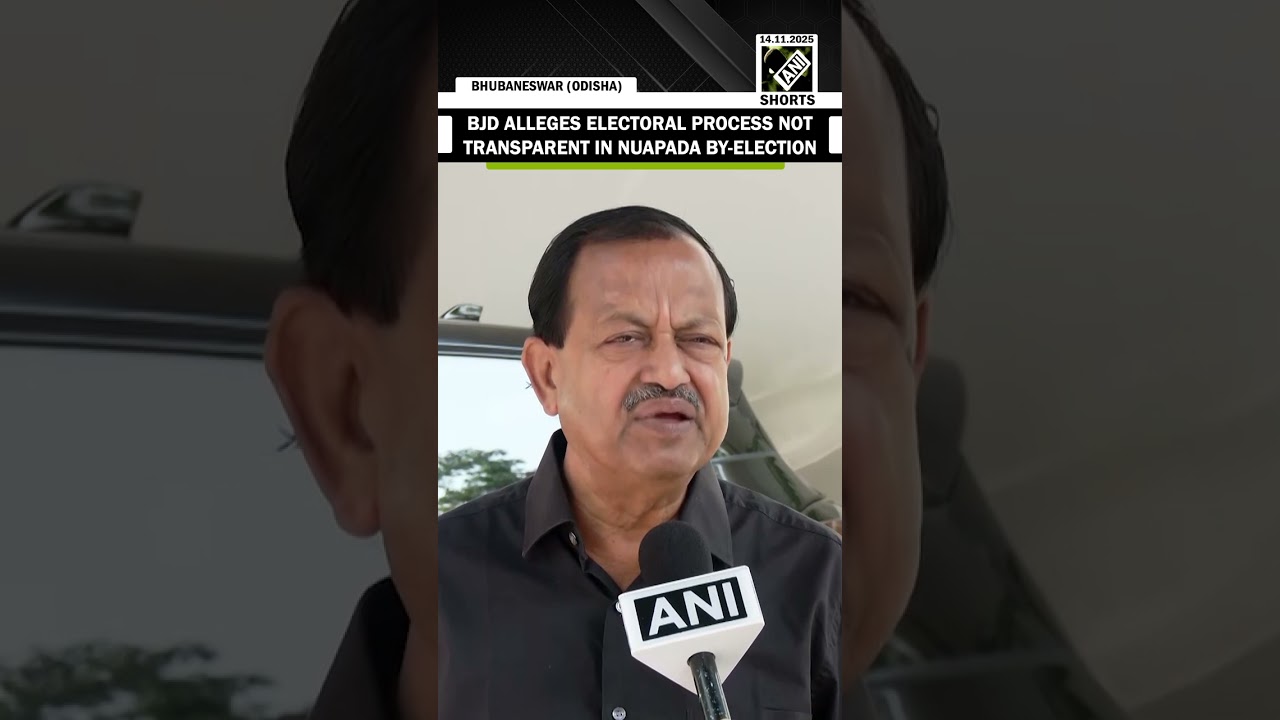 BJD&rsquo;s Debi Prasad Mishra alleges electoral process not transparent in Nuapada by-election