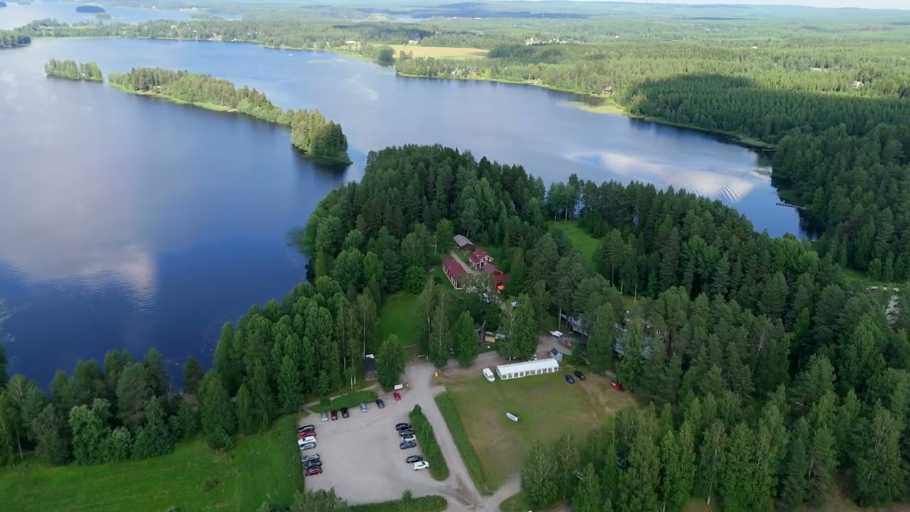 Iisalmi by drone: Jussin perinnep&auml;iv&auml; / Jussi's Heritage Day (27.7.2025)