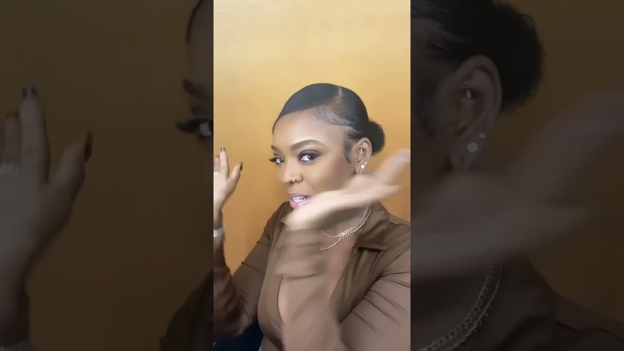 LOW SLEEK BUN TUTORIAL | BUN FOR 4B and 4C HAIR 