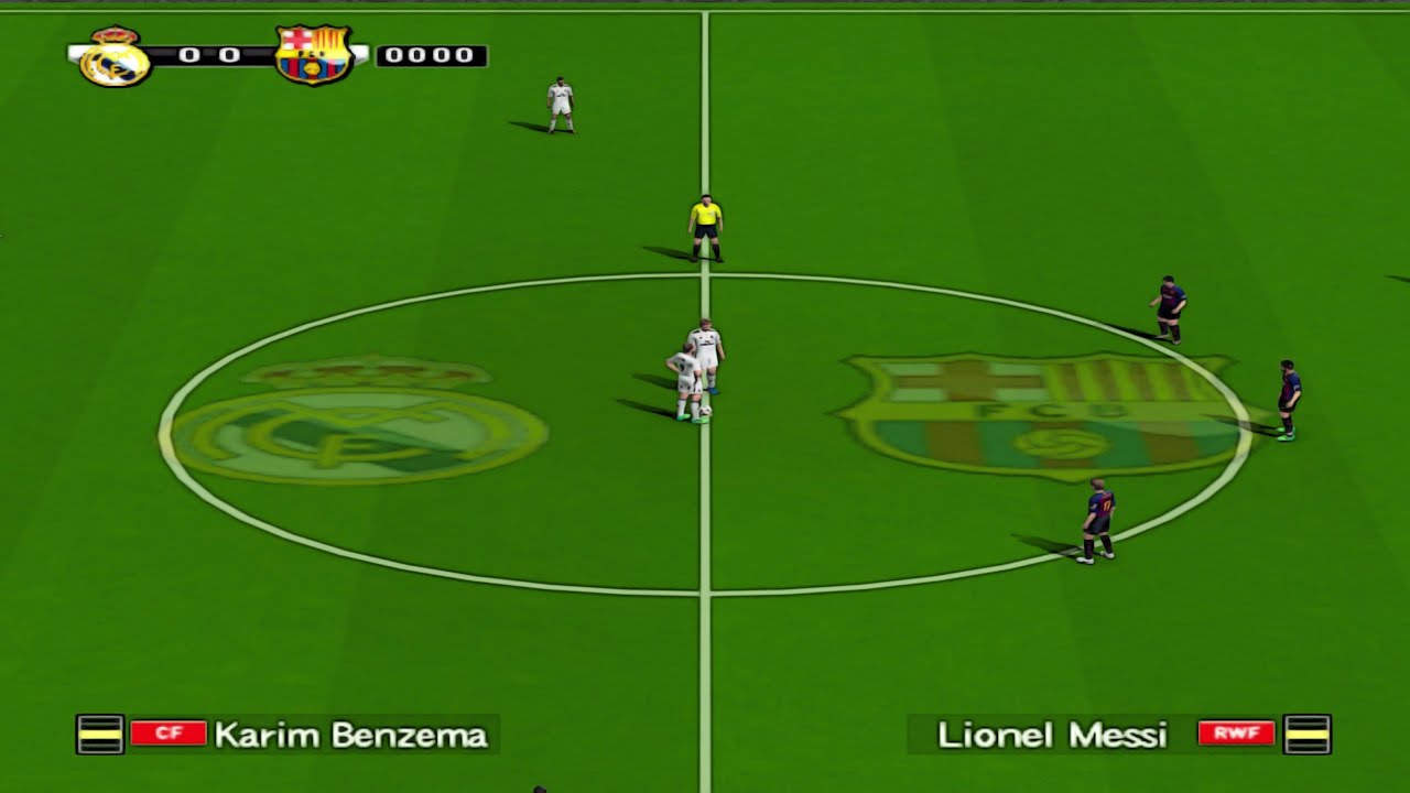 MADRID VS BARCA | WINNING ELEVEN 2020 PS2 WINTER