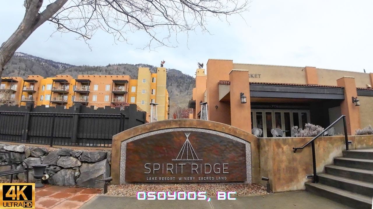 [4K] SPIRIT RIDGE RESORT, OSOYOOS, BC WALK 2024