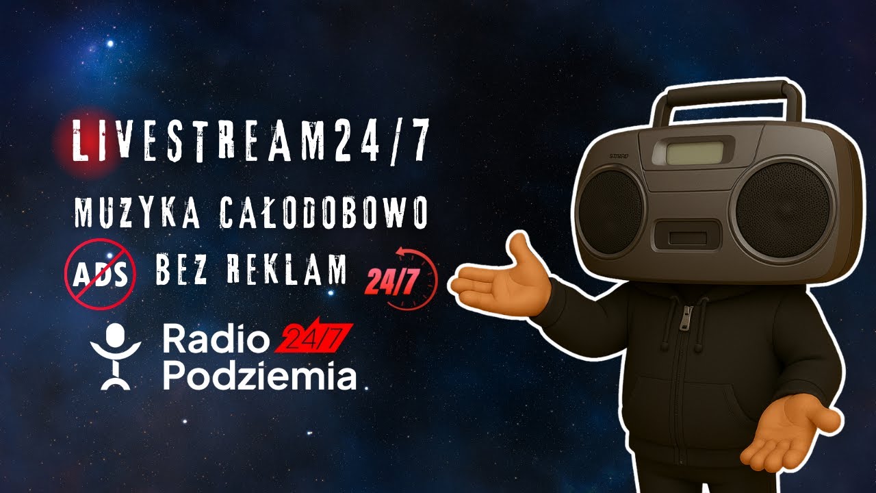 🔴 @RadioPodziemia247 #Rap #NiezależnaScena #RadioUnderground #PolskieRadio #Livestream247 #Muzyka