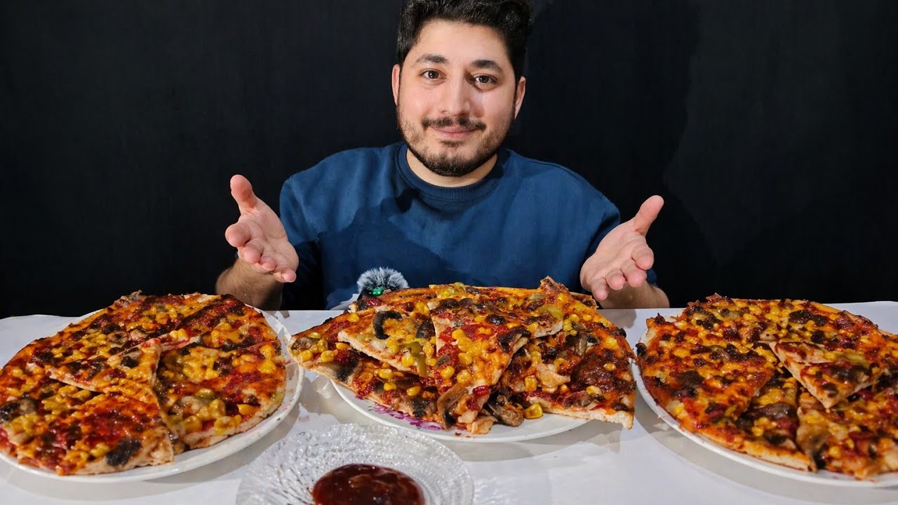 Ultimate Pizza Feast ASMR 🍕 | Cheesy, Crunchy & Delicious Sounds!