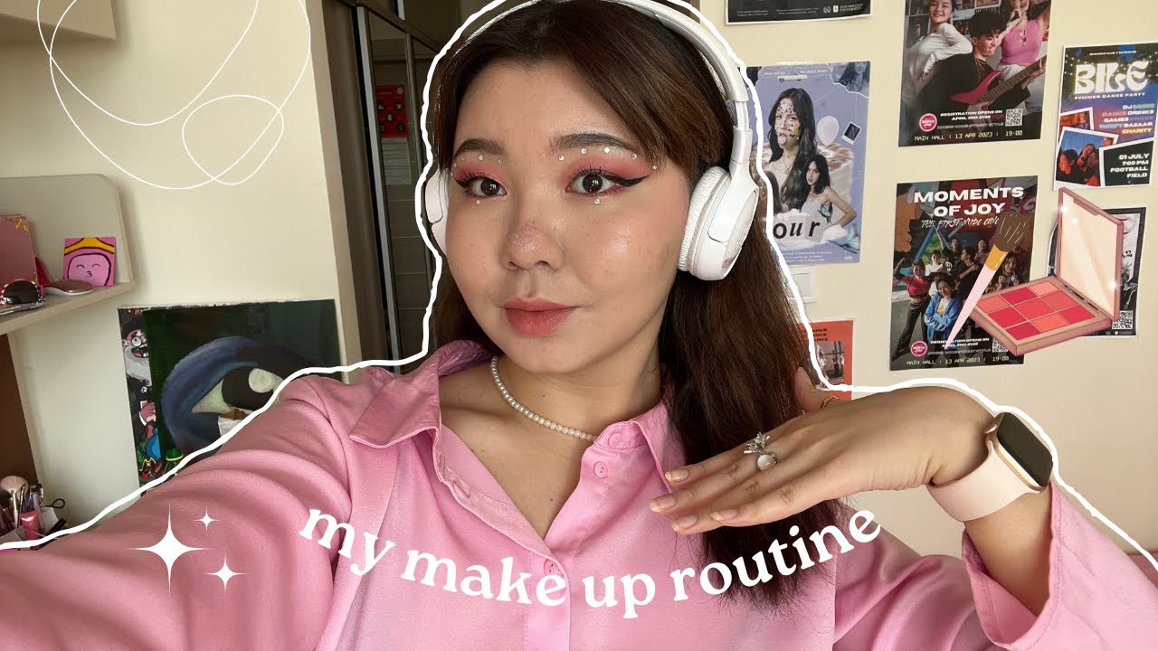 get ready with me | make up tutorial