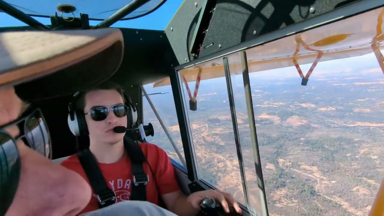 Stalls and Falls/Go Arounds and 'Falling Leaf' Aviat Husky A-1