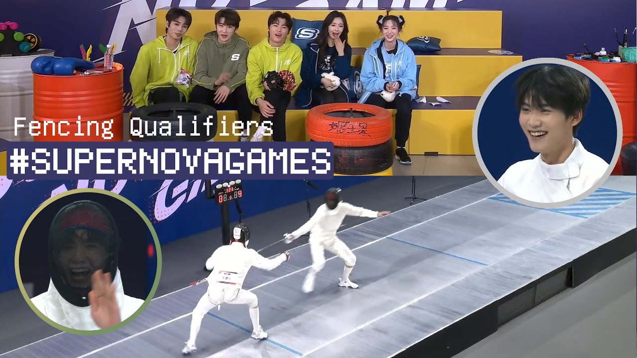 [ENG CC] Reaction to Nine vs. Zhou Keyu #SuperNovaGames fencing qualifiers