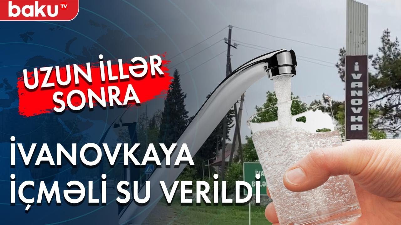 Suya həsrət qalan İvanovka sakinləri 
