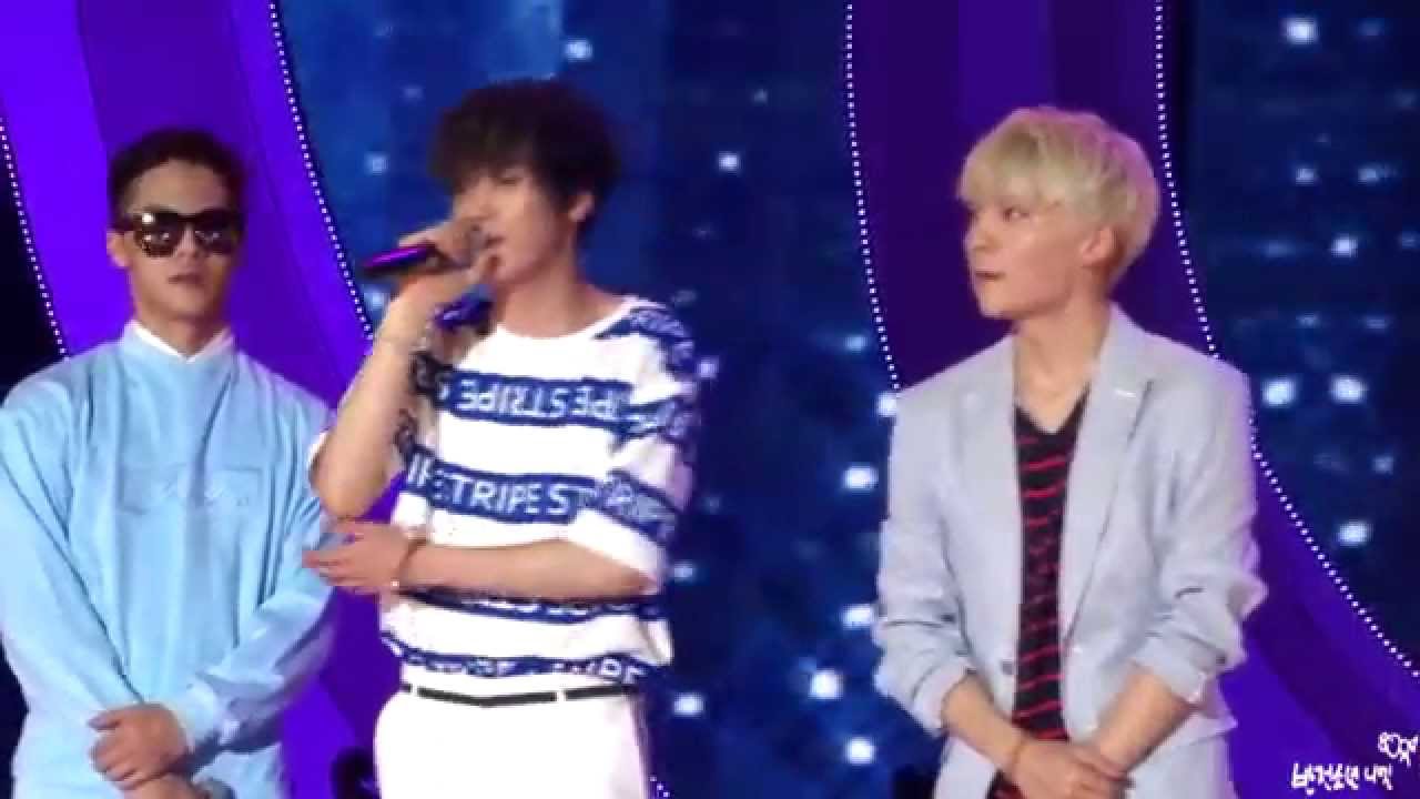 150621 TEENTOP 열음 인사말+장난아냐 (니엘중심)