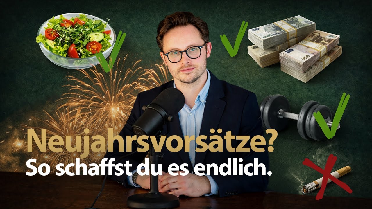 Neujahrsvorsätze? So schaffst du es endlich.