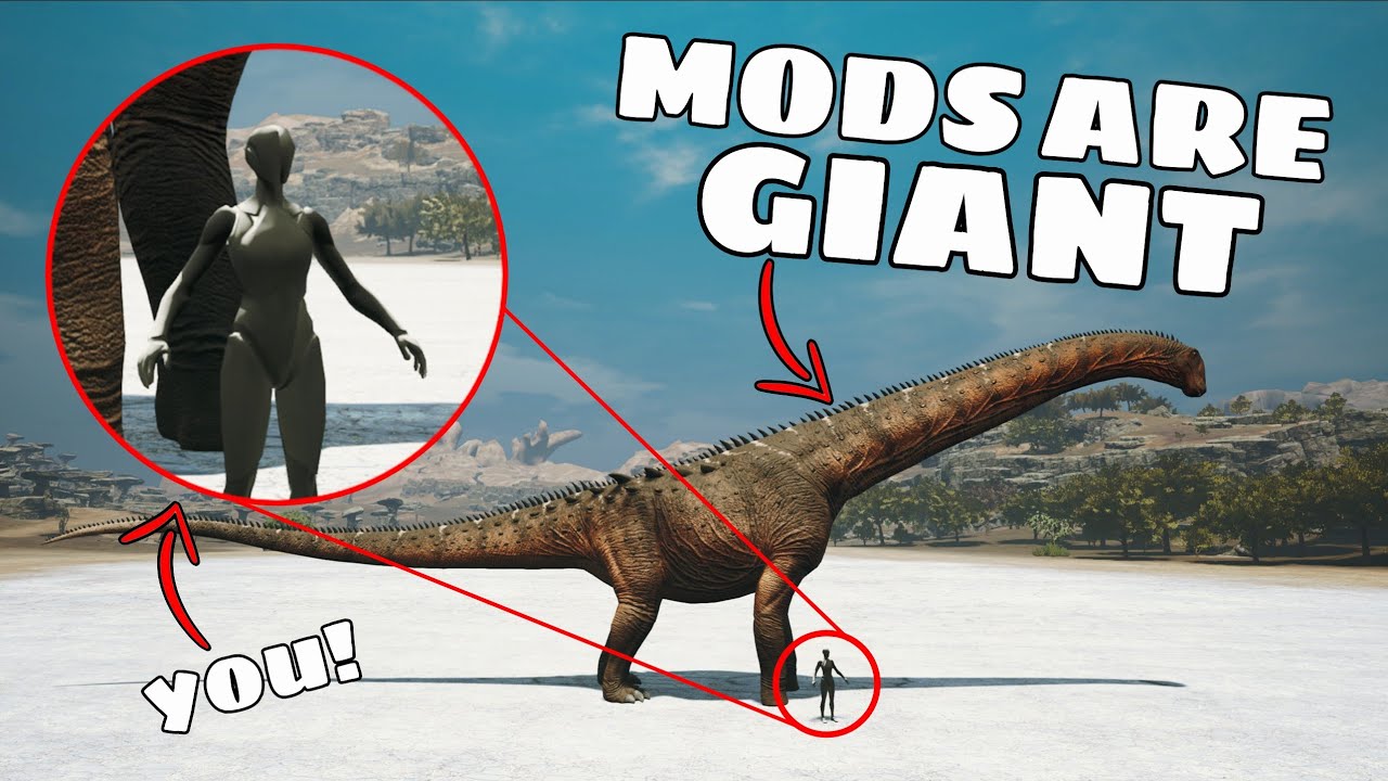 The TRUE Scale of Mods | Path of titans