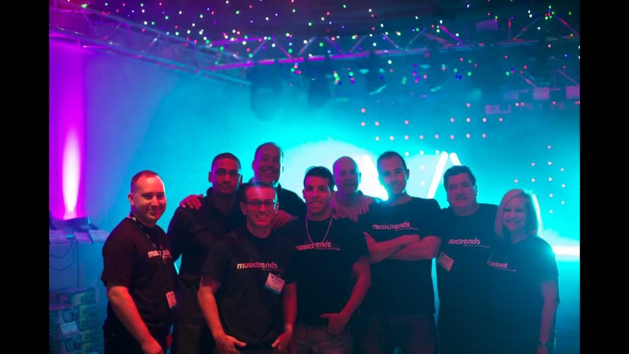 Chauvet/Musictrends booth at 2011 DJ Expo