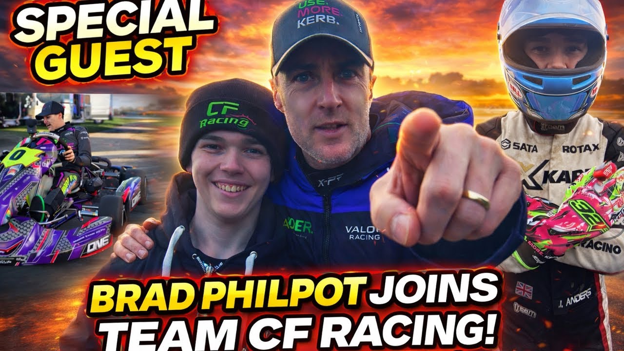 Mr Brad Philpot Joins us at Hooton Indi kart round 1 🏎️💨🏆