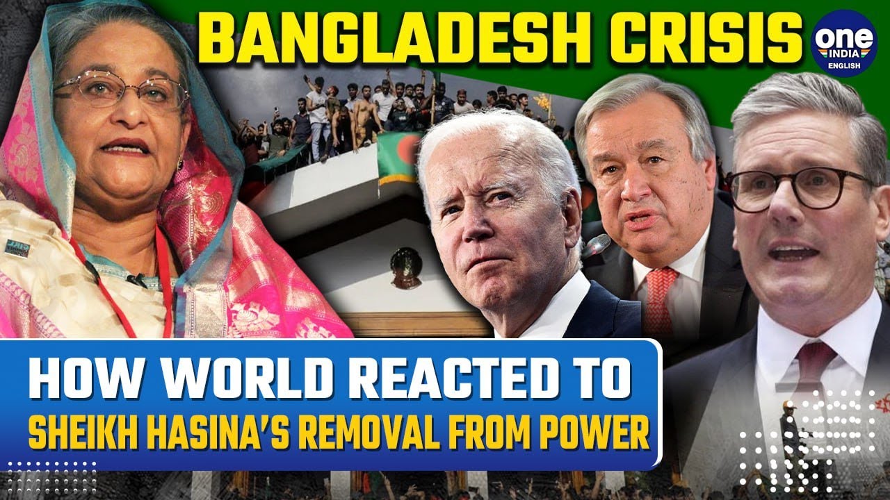 Bangladesh Crisis: World Stunned as Sheikh Hasina&rsquo;s Ouster Sends Shockwaves Across Globe