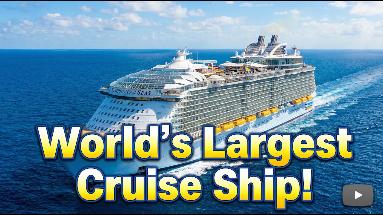 Inside Symphony of the Seas – Royal Caribbean’s Floating City Walking Tour!