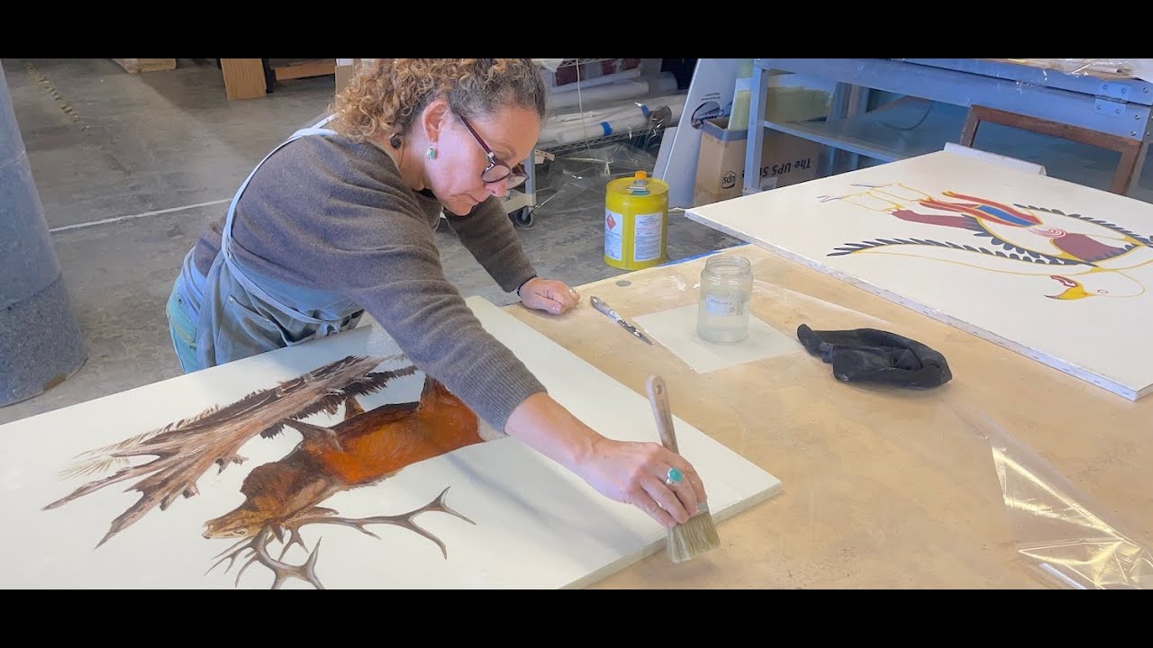 Native American Intertribal Murals Salvaged and Restored 2025