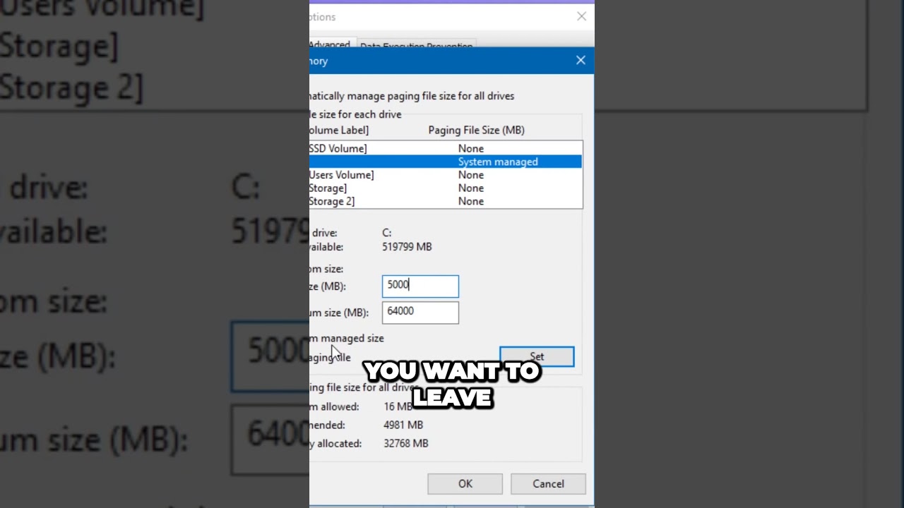 Boost Your Computers Performance with Customized Page File Sizes