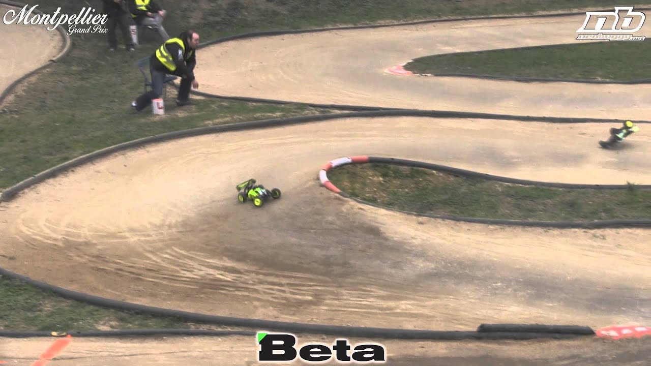 Associated RC8 Prototype laps with Yannick Aigoin