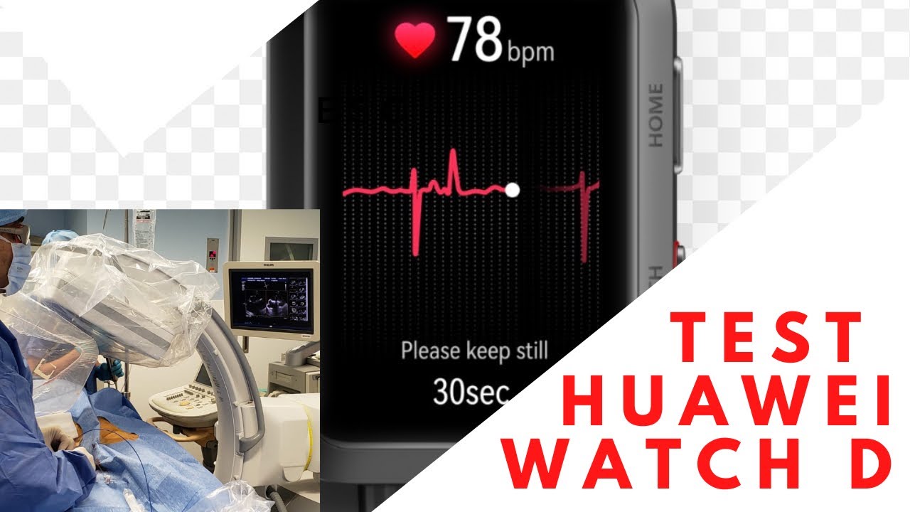 La montre la plus aboutie pour le cœur : ECG / tension / saturometre !