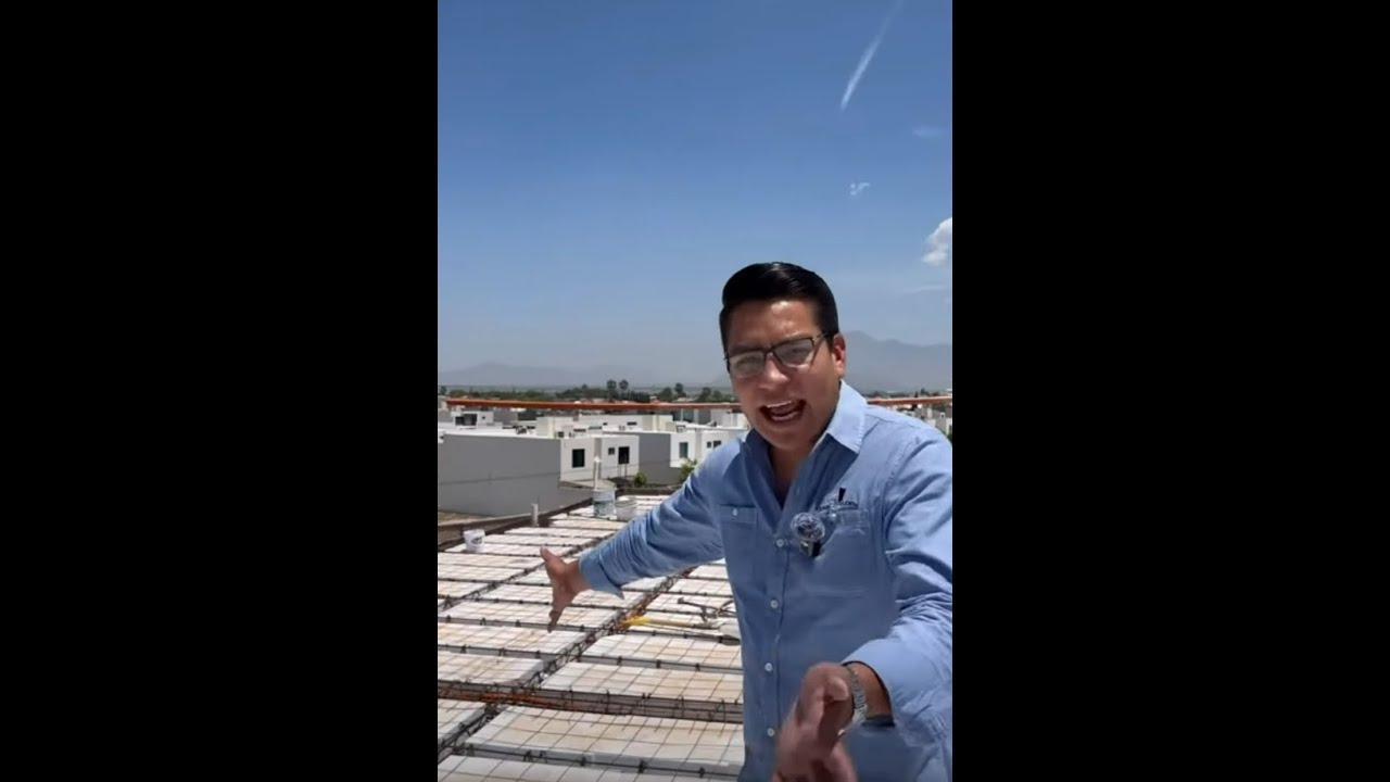Losa aligerada con poliestireno