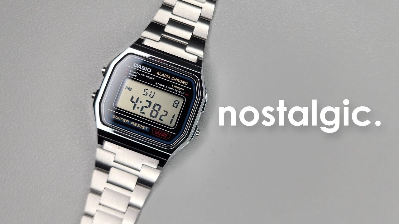 Если бы ностальгия была часами: год использования Casio A158W &mdash; долгосрочный обзор.