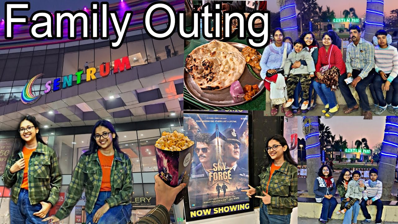 Sentrum Mall Asansol || Sky Force Movie Review || Full Family Outing ✨️