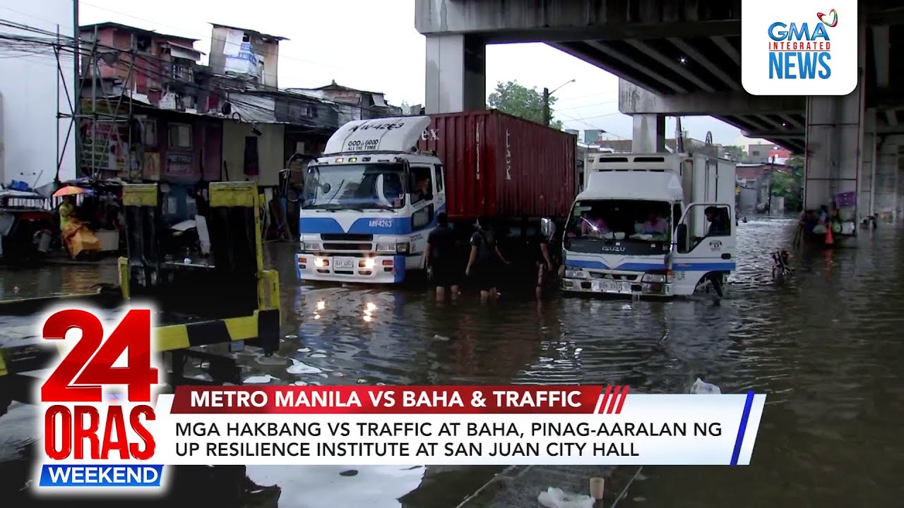 Online Exclusive - Mga hakbang vs traffic at baha, pinag-aaralan ng... | 24 Oras Weekend