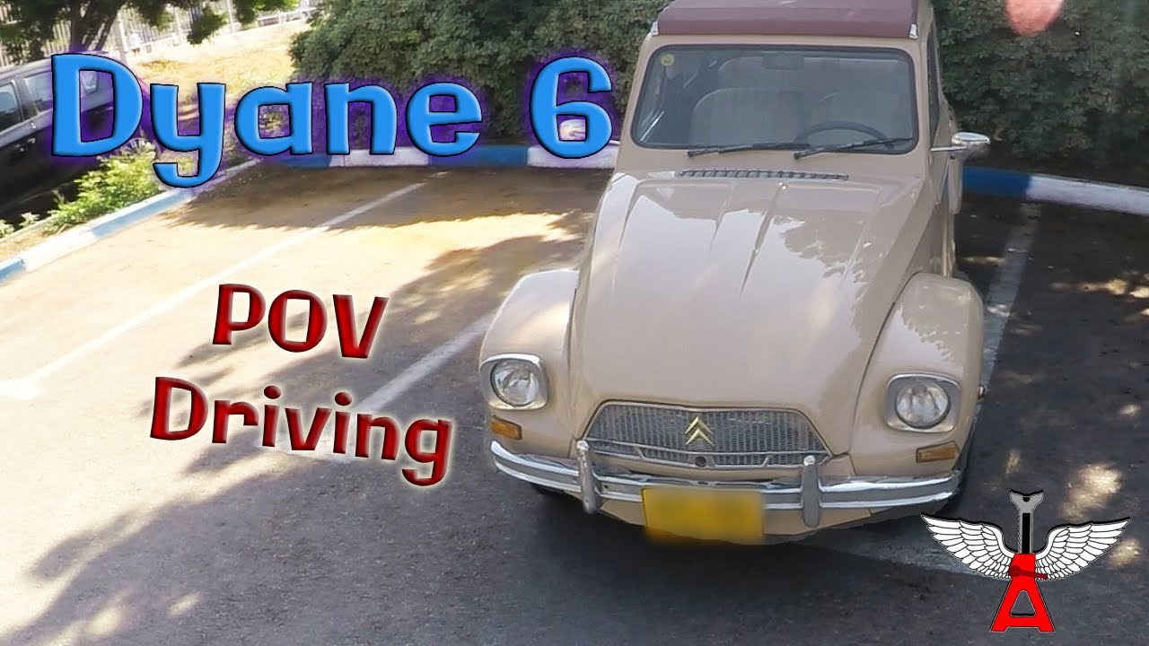 Walk Around & Driving '79 Citroen Dyane 6 in Israel [POV]