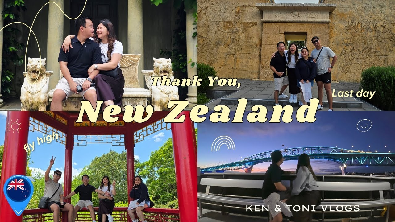 Our Last Day in New Zealand | Hamilton and Auckland Downtown | Ken & Toni Vlogs
