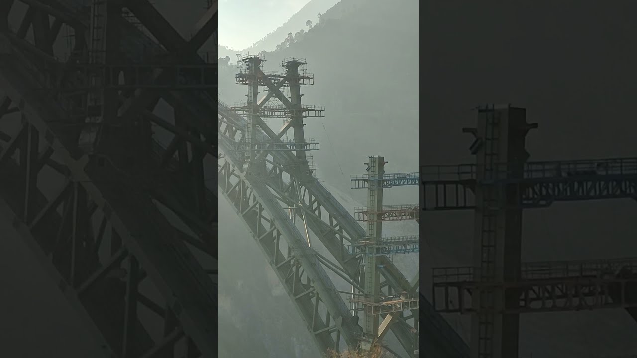 🔥Chenab Bridge 🔥 latest view🔥 World's Highest Railway Arch Bridge|| CHENAB BRIDGE UPDATES
