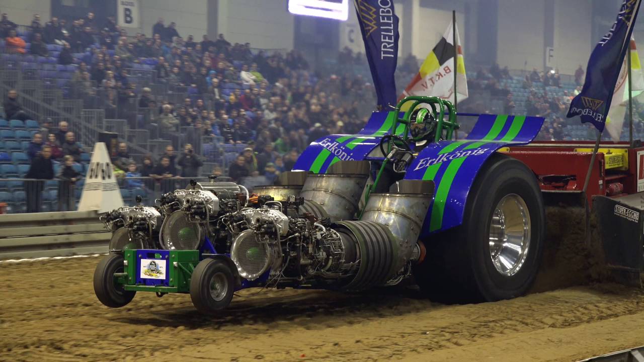 Modified 4,5t @ Indoor Tractor Pulling Riesa 2016 by MrJo