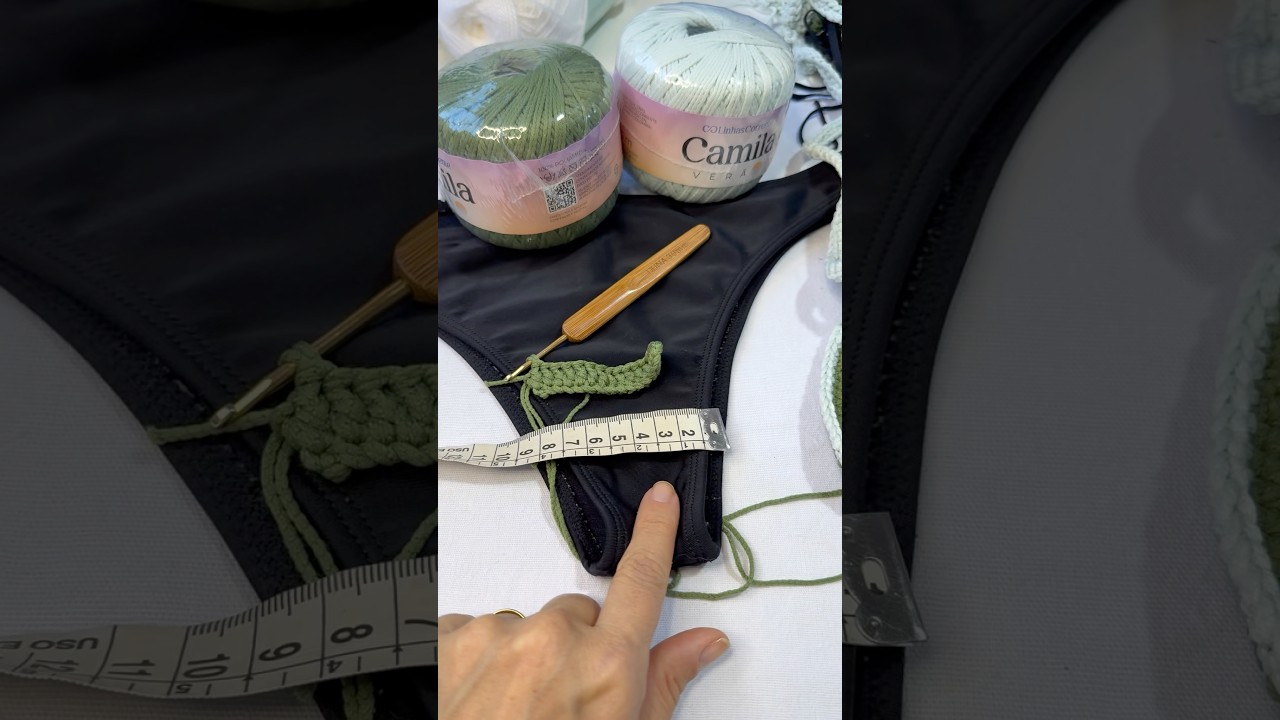 Qual melhor fio para biqu&iacute;ni em croch&ecirc; ! Fios de poliamida  nylon para biqu&iacute;nis !
