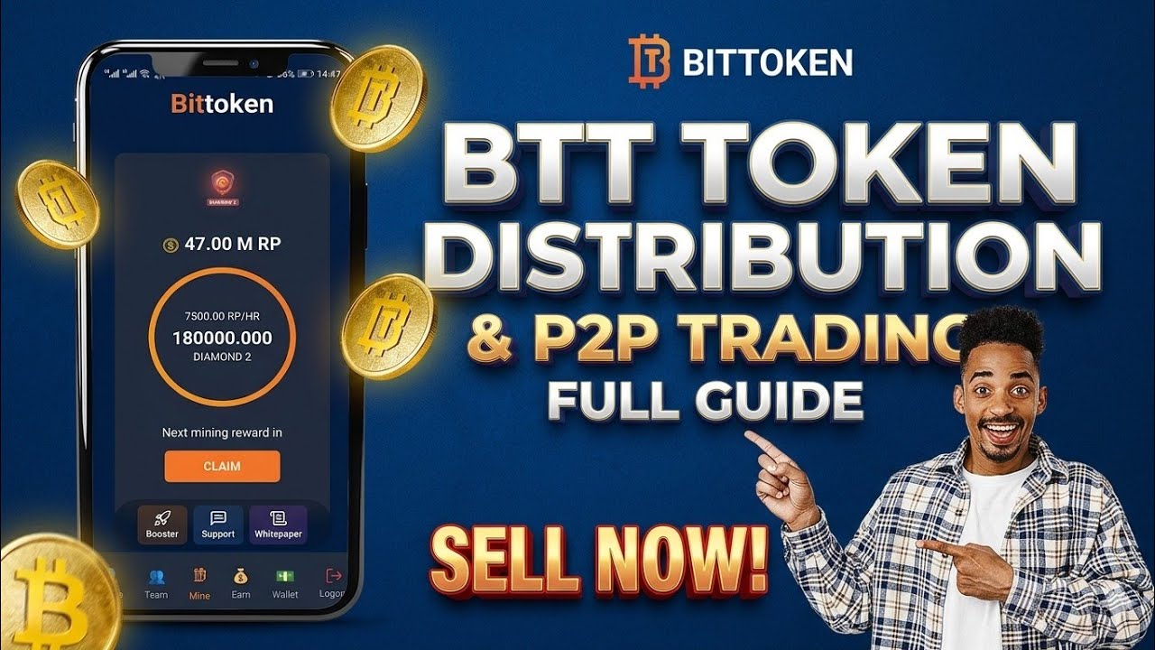 BITTOKEN &mdash; Полное руководство по распределению токенов и P2P-торговле | Продайте сейчас