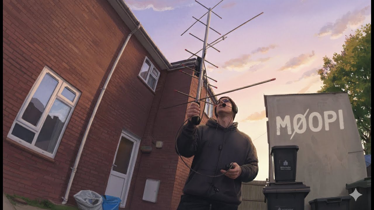 Satellite contact with TM40KBG through ISS repeater