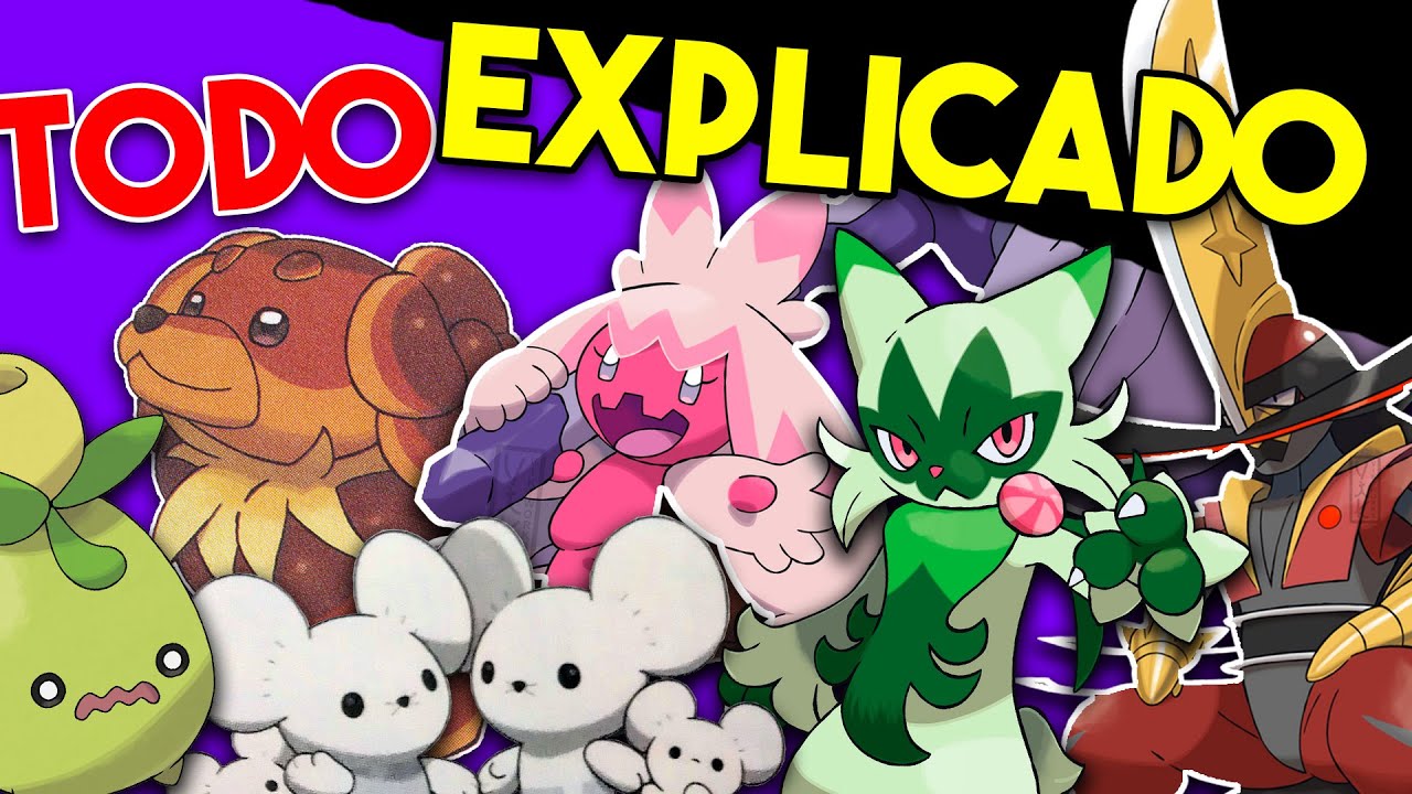 TODOS LOS POKEMON DE PALDEA EXPLICADOS - Pokemon Escarlata y Púrpura