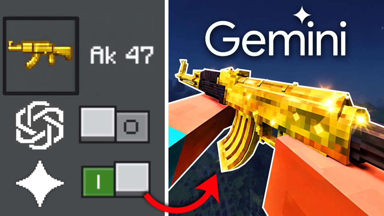 Чат GPT vs GEMINI: кто лучше Создаст МОДЫ для Майнкрафт?