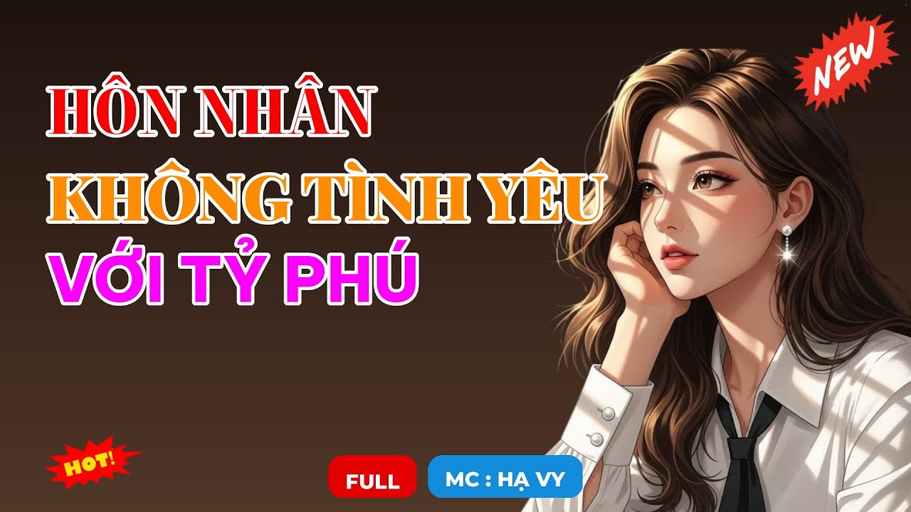 HÔN NHÂN KHÔNG TÌNH YÊU VỚI TỶ PHÚ | AUDIO TIỂU THUYẾT NGÔN TÌNH HAY MC HẠ VY