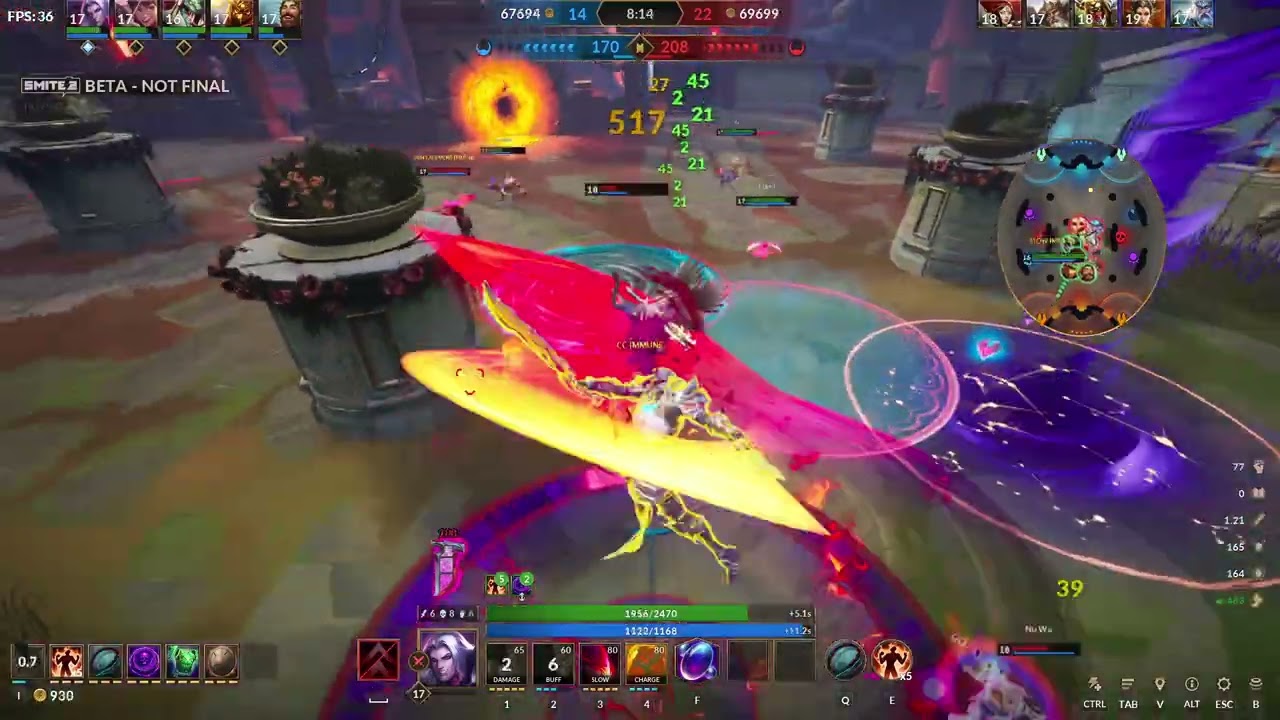 8-10 Life Steal Mordred with a Sht Backline | Mordred | Arena Match | Smite 2
