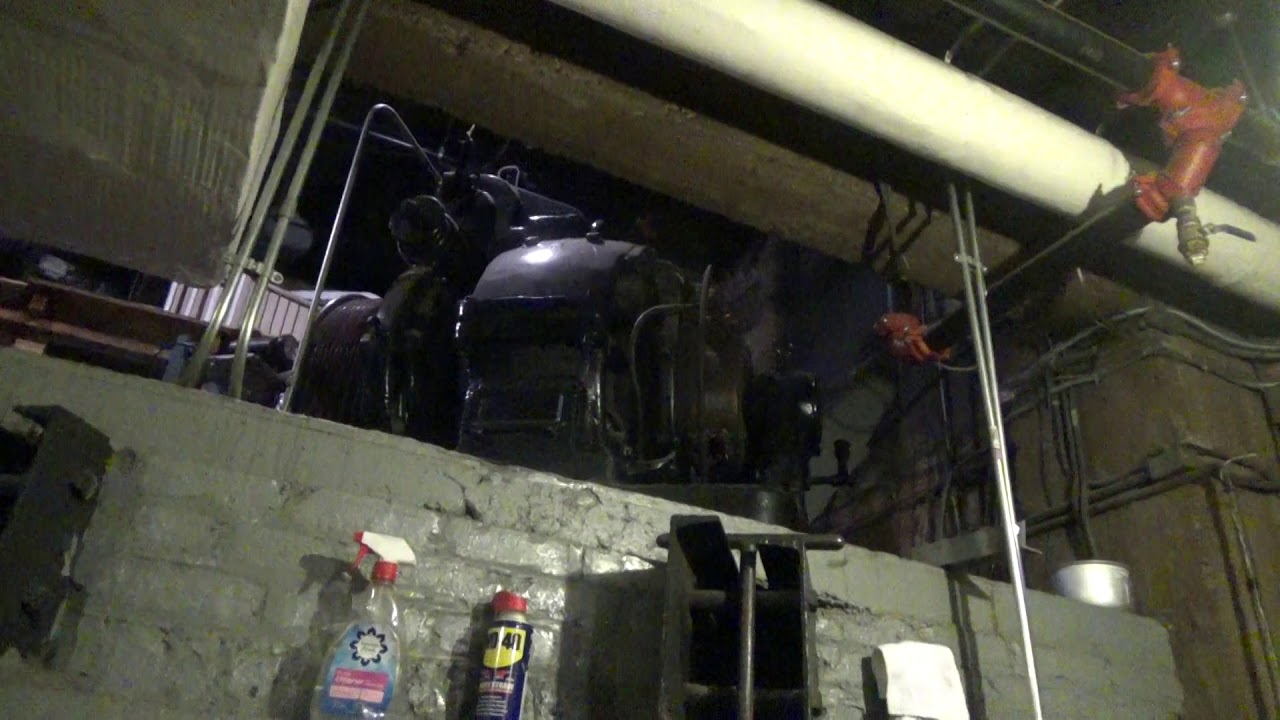MUST WATCH: EPIC ELEVATOR MACHINE ROOM!