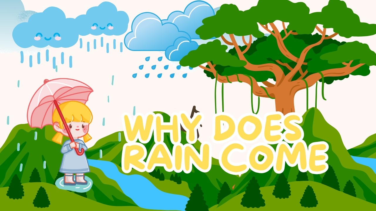 Why Does Rain Come? || Rain Explained for Kids