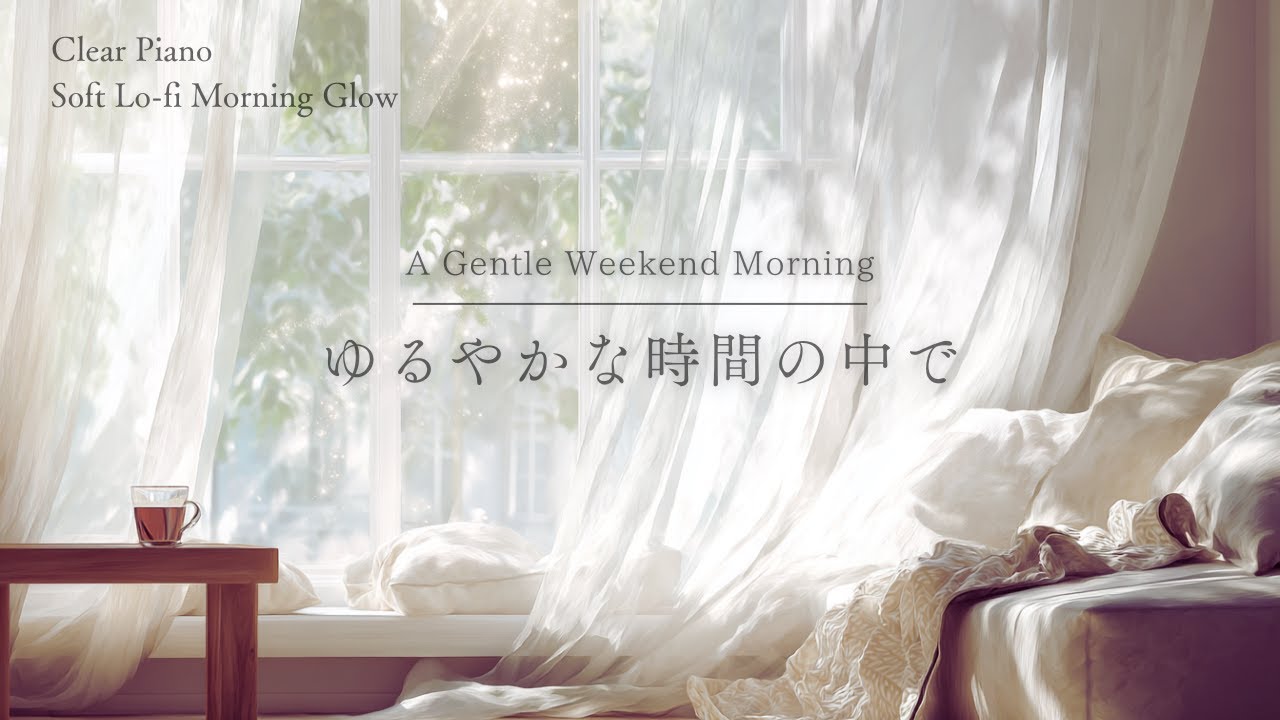 【朝に聴きたいピアノ】流れにまかせる朝　Morning Piano for a Gentle Start