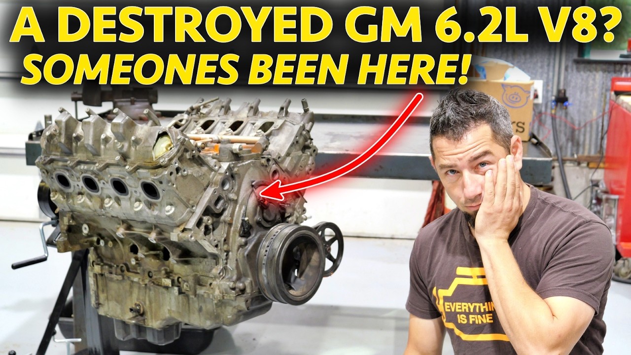 Разбираем еще один КАТАСТРОФИЧЕСКИЙ отказ двигателя Chevy 6.2L V8! Можно ли винить GM в этот раз?