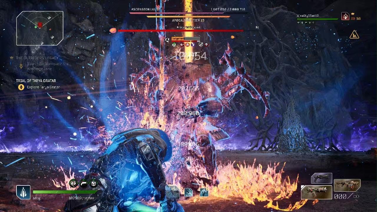 OUTRIDERS  Tarya Gratar Final Boss