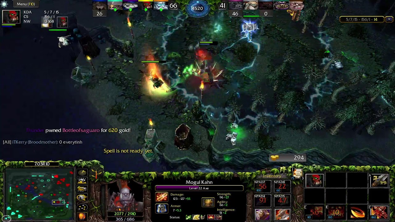 Dota 1 Axe  Game Play